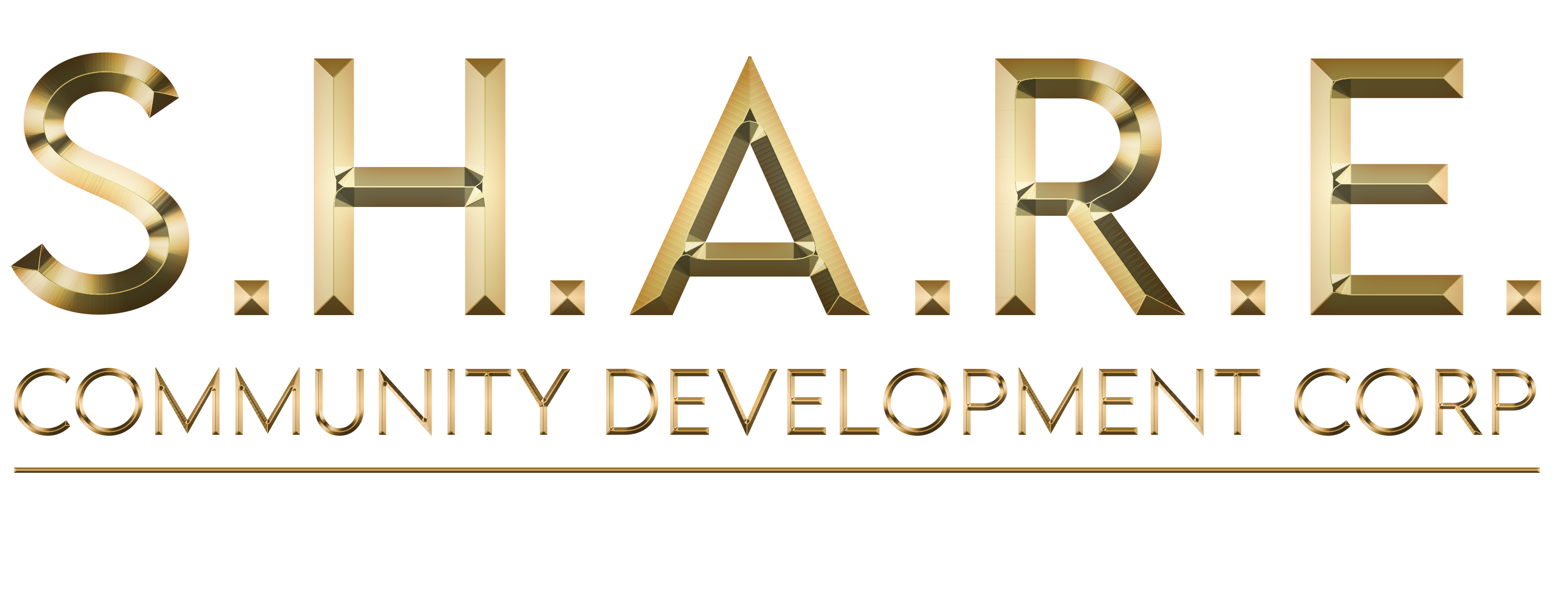 S.H.A.R.E. COMMUNITY DEVELOPMENT CORP NEW LOGO WORDS