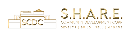 S.H.A.R.E. COMMUNITY DEVELOPMENT CORP LOGO